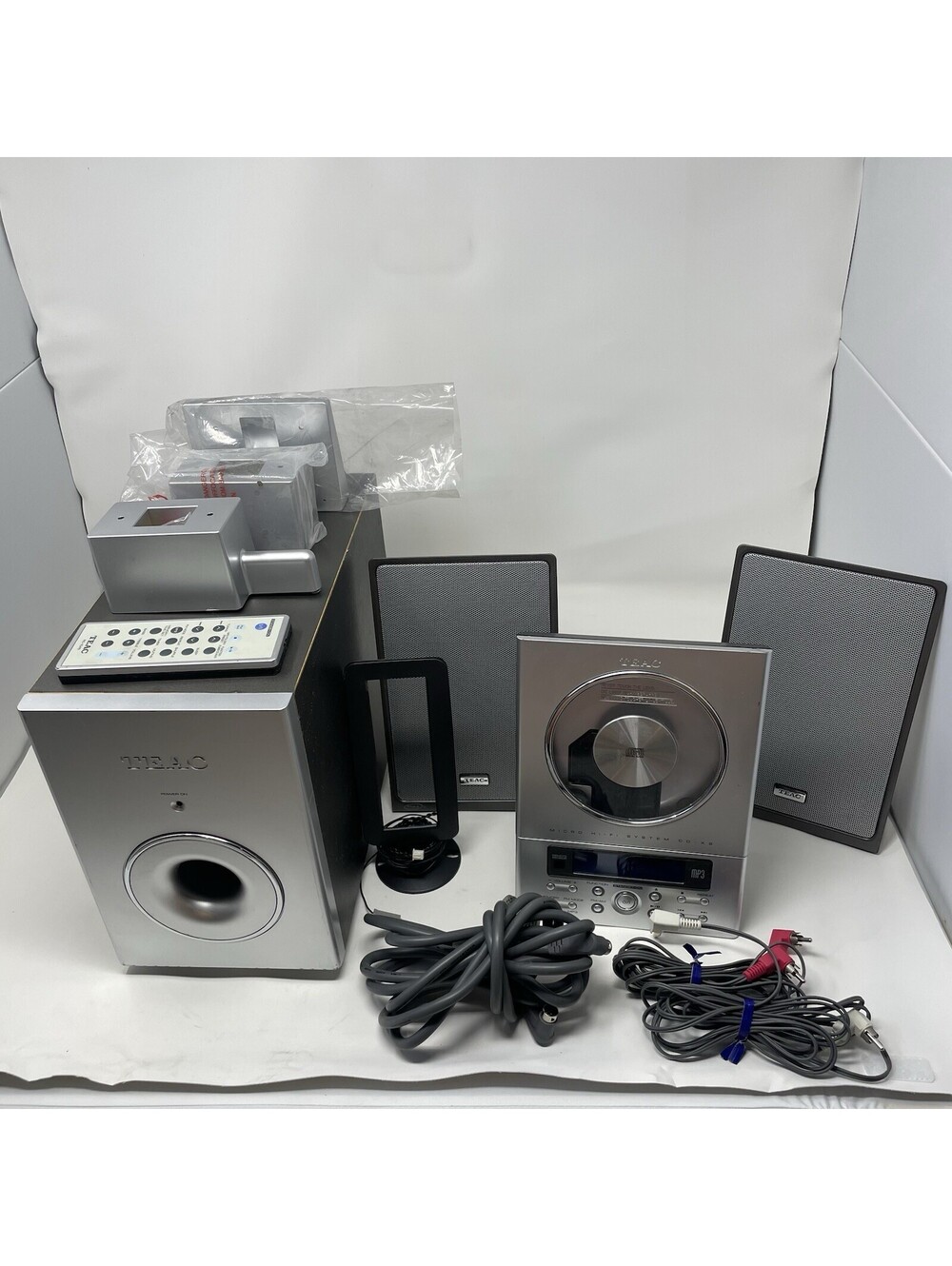 Teac Hi-Fi System CD-X9 Silver - Ultra Thin For Parts Tested